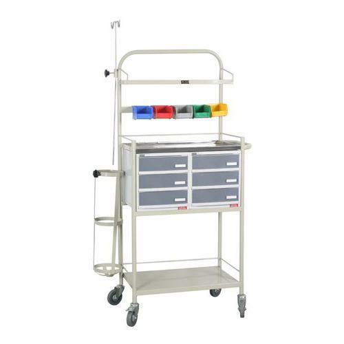 Icu Trolley With Wheel