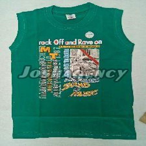 Kids Cotton Sleeveless T Shirt Age Group: 1-5