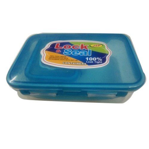 Rectangular Plastic Lock And Seal Lunch Box
