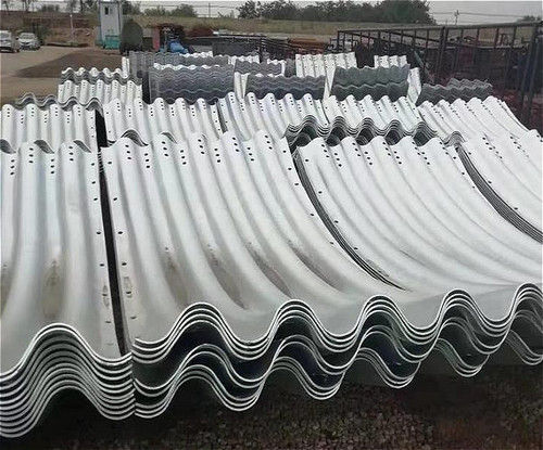 Silver Semi Circular Galvanized Corrugated Steel Arch Tunnel Culvert