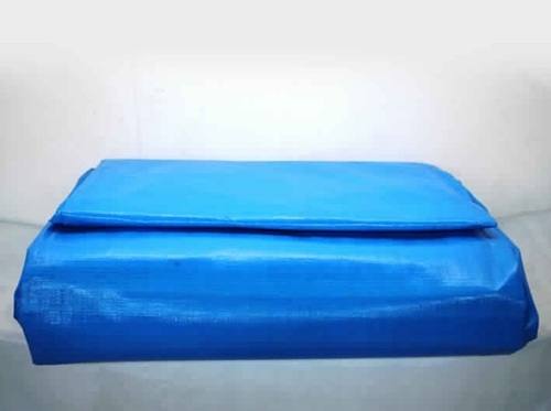 Blue Hdpe Plastic Tarpaulin Design Type: Standard