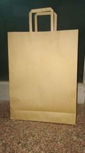 Flat Handle Paper Shopping Bag
