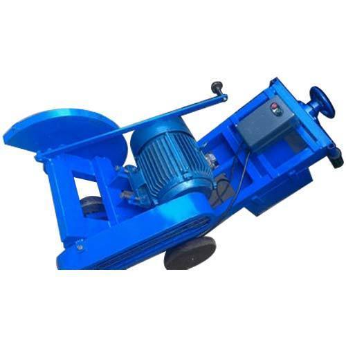 Groove Floor Cutting Machine - Blue, Semi Automatic with PLC Control | Low Noise, High Efficiency, Smooth Operations, Excellent Performance, Low Maintenance