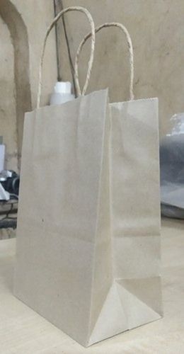 Kraft Paper Bag With Twisted Paper Handle