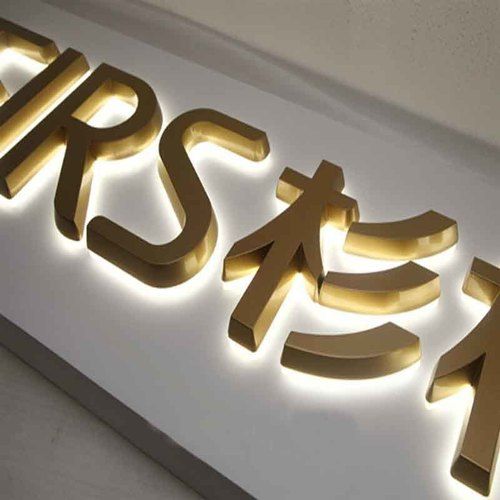 Outdoor Advertising Led Sign Back Light Letter