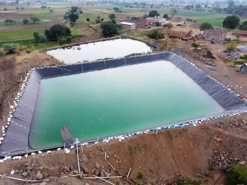 Black Puncture Resistant Hdpe Geomembrane