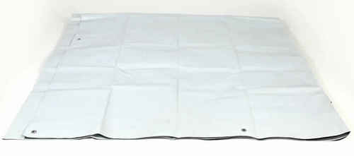 Reinforced White Plastic Tarpaulin Design Type: Standard
