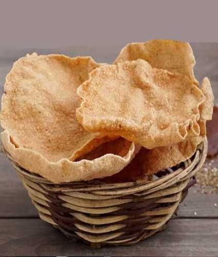 Brown Crunchy And Crispy Nagli Papad