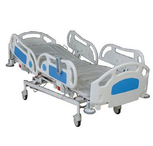 White Deluxe Electric Icu Bed