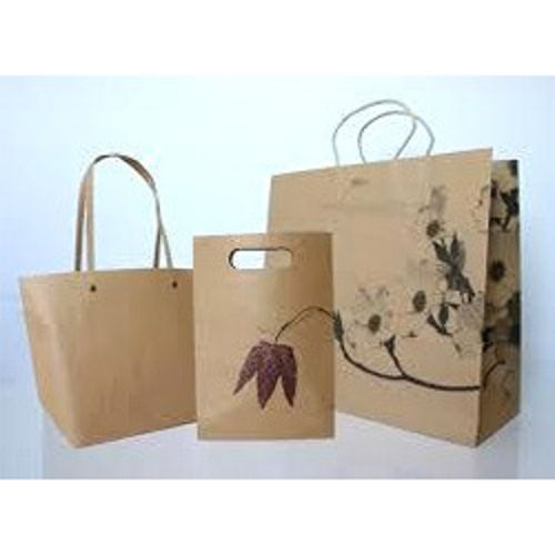 Multicolor Light Weight Printed Paper Shopping Bags