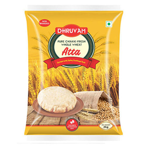 Pure Chakki Fresh Whole Wheat Atta 2Kg Additives: No