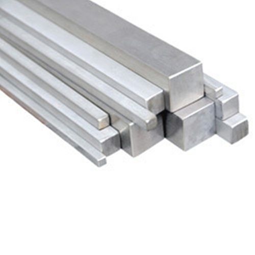 Grey Stainless Steel Square Bars