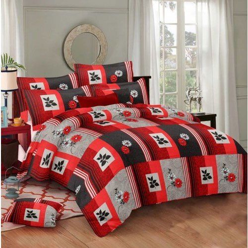 Multicoor Trendy Design Cotton Printed Bed Sheet