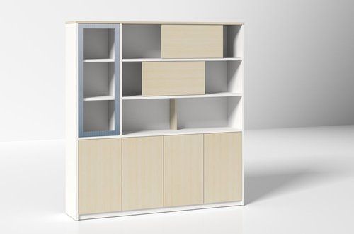 Handmade Wooden Office File Cabinet With Big Space