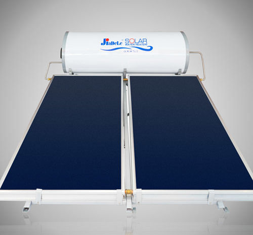 White And Blue 300L Stainless Steel Flat Solar Water Heater 