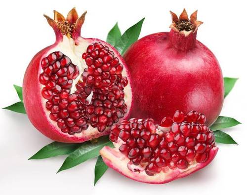 Fresh Tasty Red Pomegranate