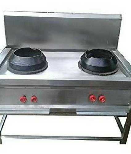 2 Burner Kitchen Cooking Range Size: Standard