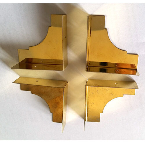 Golden Decorative Solid Brass Corners