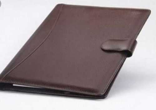 Black Finley Finished Leather File Folder