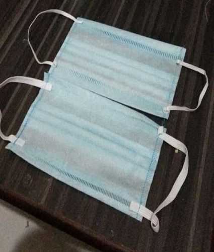 Sky Blue Surgical Face Mask 3 Ply With Tie