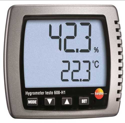 Testo Digital Thermo Hygrometer Machine Weight: 168 Gram (G)