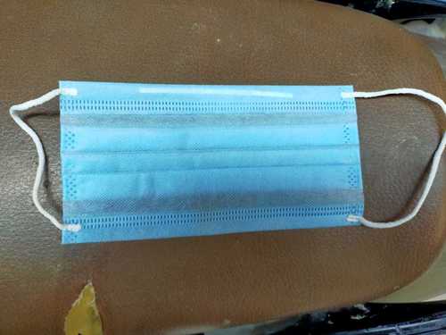 3 Ply Mask With Nose Wire Length: 15  Centimeter (Cm)