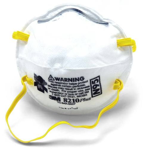 3M Particulate Respirator 82108210V N95 Face Mask Gender: Unisex