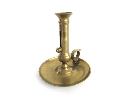 Brass Candle Sconces - Metal, Gloss Finish, Classic Brass Dual Finish | Decorative Candle Stands for Catering Display