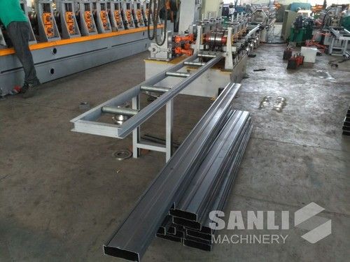 Blue Automatic Rack Beam Roll Forming Machine