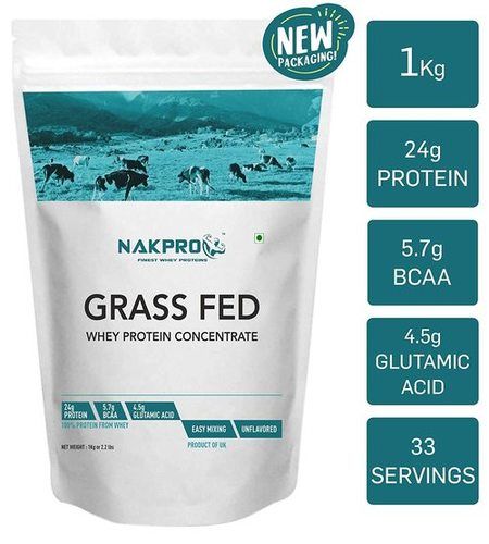 Grass Fed Whey Protein Concentrate 80% (NAKPRO)