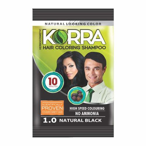 Korra Herbal Hair Coloring Shampoo