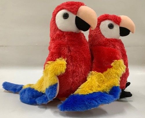 Multi Toy Forest Plush Macaw