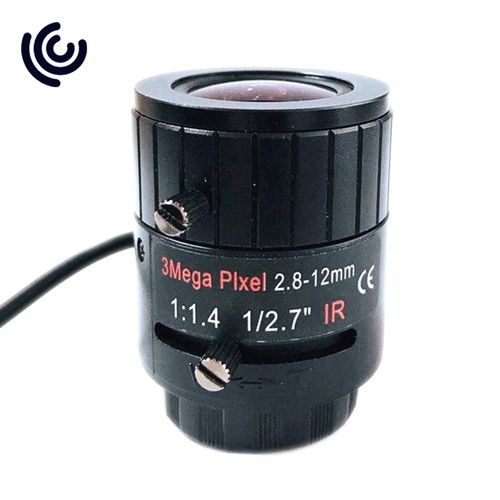 1/2.7Inch 2.8-12Mm Varifocal Cctv Lens Length: 44.7 Millimeter (Mm)