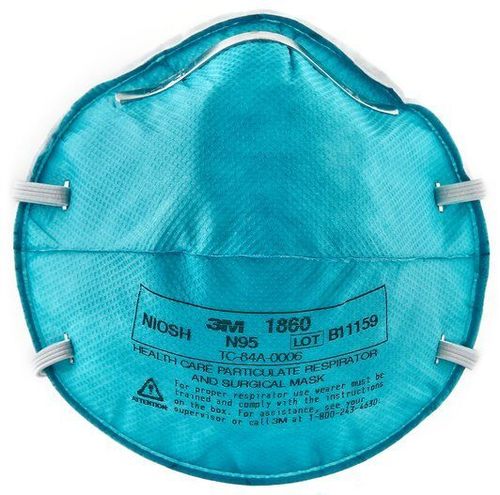 Non Woven 3M1870 N95 Latex Free Surgical Mask
