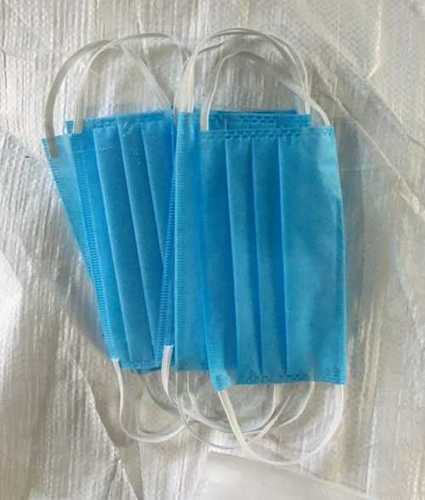 Blue Color Disposable Face Mask Grade: Medical Grade