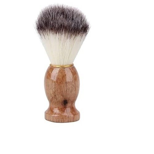 Bristle Shaving Brush - Extra Soft 25mm Badger Synthetic Hair | Wooden Handle, Disposable, Designed for Female Use