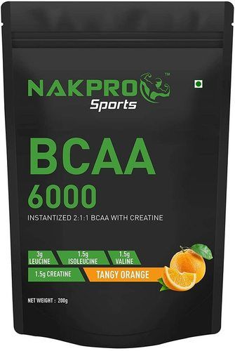 पुरुषों और महिलाओं के लिए क्रिएटिन सप्लीमेंट टैंगी ऑरेंज फ्लेवर (Nakpro Bcaa)