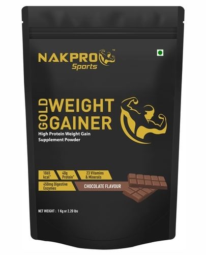 Gold Weight Gainer Protein Powder - Chocolate (Nakpro Sports) Efficacy: Promote Nutrition