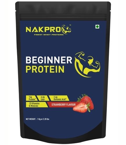 Nakpro Beginner's Protein With Added Digestive Enzymes - Strawberry