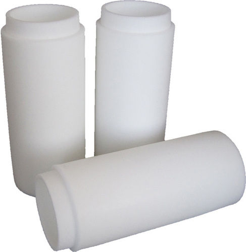 Porous Plastic Filter - Industrial Grade, Rigid Round Shape, Long-Lasting White Finish | Excellent Durability and Performance