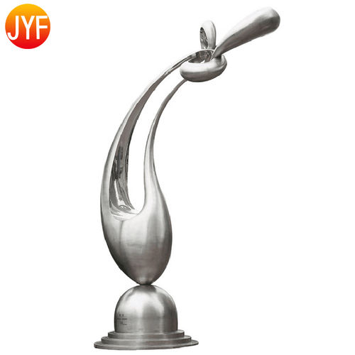 Silver Stainless Steel Decorative Metal Art