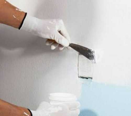 White Color Wall Putty