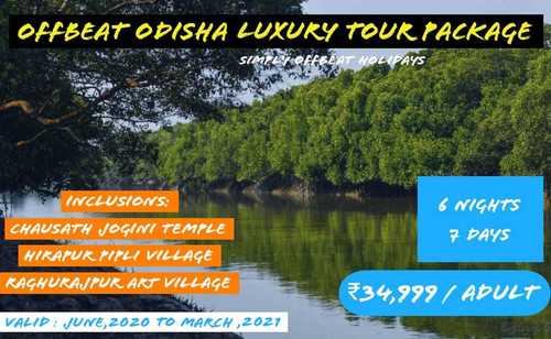 6 Nights 7 Days Offbeat Odisha Luxury Tour Package