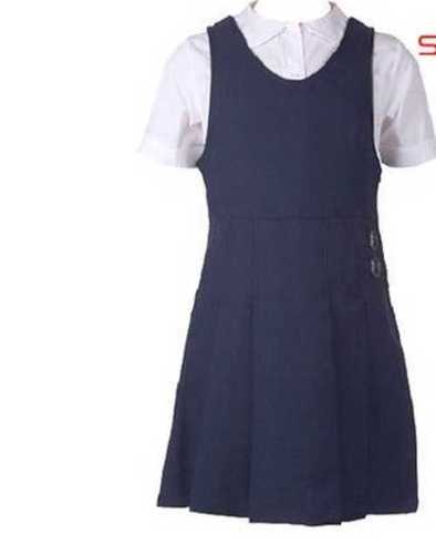 Girls Skin Friendly School Uniform