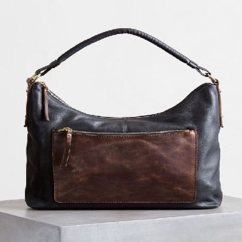 Ladies Leather Plain Handbags