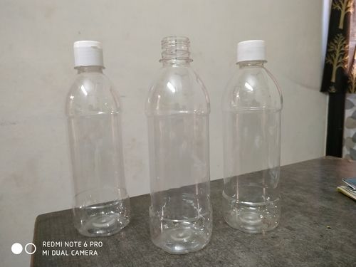 Transparent Sanitizer Pet Bottles 500 Ml