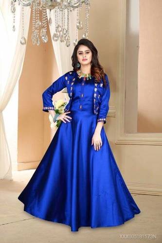 Ladies fancy sale gown with price