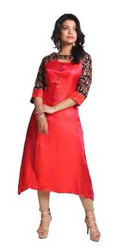 3/4 Sleeves Designer Ladies Kurti