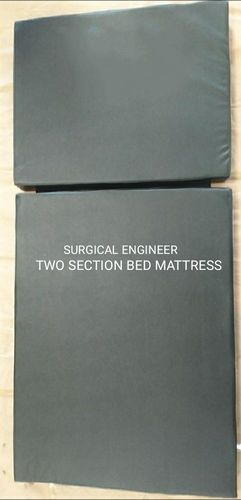 Grey Two Section Bed Mattress