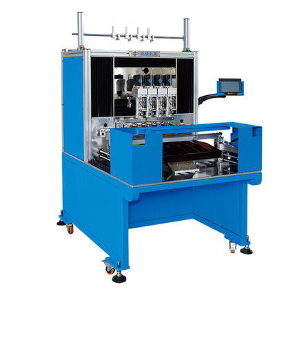 4/6 Spindle Precision Spreading Stripping And Winding Machine